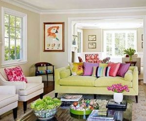 افكار غرف الجلوس بالوان عصرية
